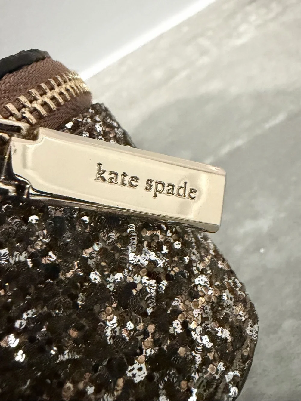 Kate Spade Glitter Travel Jewelry Case
